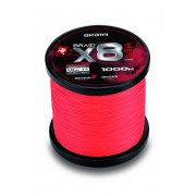 Akami Yoake X8 1000mt - 0,34mm Bright Red