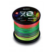 Akami Yoake X8 3000mt - 0,30mm Multicolor