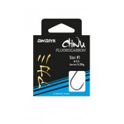 Hameçon Akami - Chinu Fluorocarbon - 2jp/8EU - 0,26mm - 160cm - 10 hooks